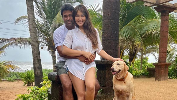 లియాండర్ పేస్తో కిమ్ శర్మ