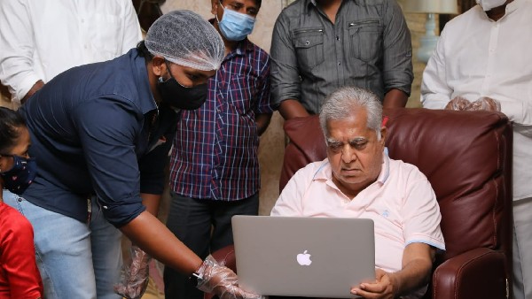 Narayana Das Narang unveiled by Aham Brahmasmi trailer Narayana Das Narang unveiled by Aham Brahmasmi trailer