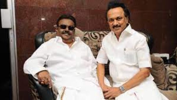 Tamil Nadu Chief Minister MK Stalin visited DMDK president Vijayakanth Tamil Nadu Chief Minister MK Stalin visited DMDK president Vijayakanth