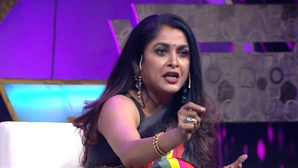 రమ్యకృష్ణ ఆగ్రహం