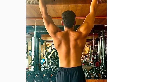 Varun tej latest workout video viral for ghani movie Varun tej latest workout video viral for ghani movie