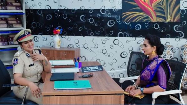 సౌందర్యకు షాకిచ్చిన ఏసీపీ రోషిణి