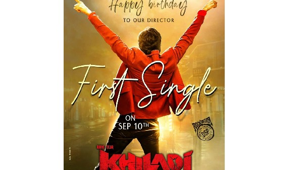 Ravi Teja Khiladi Movie First Single on September 10th Ravi Teja Khiladi Movie First Single on September 10th