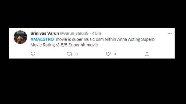 అలా వచ్చిన మాస్ట్రో.. ఇలా రెస్పాన్స్