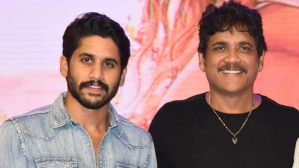 Akkineni Nagarjuna and Naga Chaitanya went Mysore for Bangarraju Shooting Akkineni Nagarjuna and Naga Chaitanya went Mysore for Bangarraju Shooting