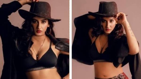బ్రా మాత్రమే ధరించిన ఫొటోలతో హల్చల్