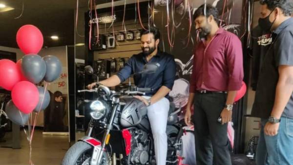సాయిధరమ్ తేజ్ చేతుల మీదుగా ట్రింప్ బైక్ షోరూం