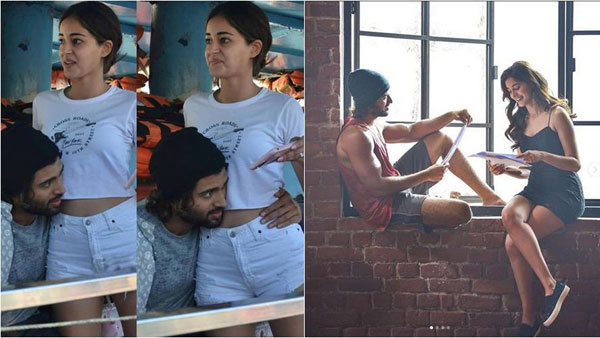 అందాల విందు చేస్తూ అనన్య రచ్చ