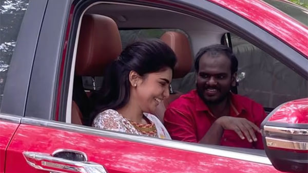 కారు అడ్డంగా దొరికిపోయిన జంట