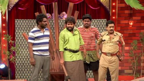 Jabardasth 10 వేలు ఇస్తా.. అనసూయను సెట్ చేయి.. పుష్ప పేరెడీ స్కిట్లో హైపర్ ఆది రచ్చ