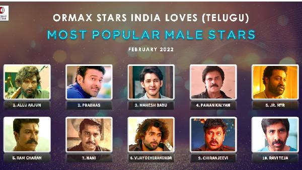 1-అల్లు అర్జున్ 2-ప్రభాస్
