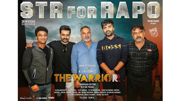 Simbu Sings Special Song for Ram Pothinenis The WARRIORR Simbu Sings Special Song for Ram Pothinenis The WARRIORR