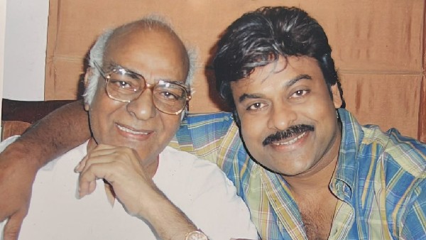 Fathers day special Megastar chiranjeevi shared special photo with father Fathers day special Megastar chiranjeevi shared special photo with father