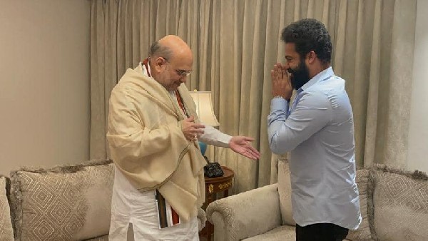 అమిత్ షా బొకే.. తారక్ కూడా