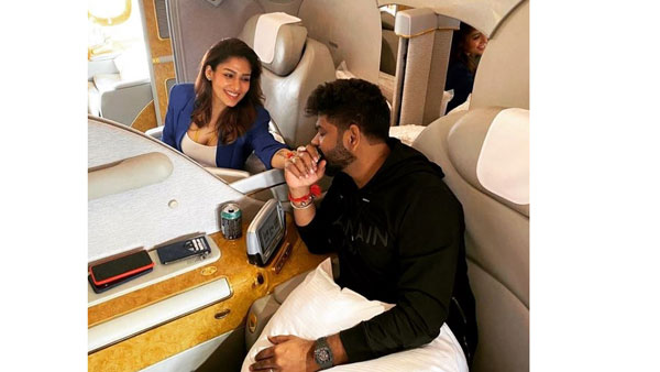 ఫ్లైట్లోనే నయనతార