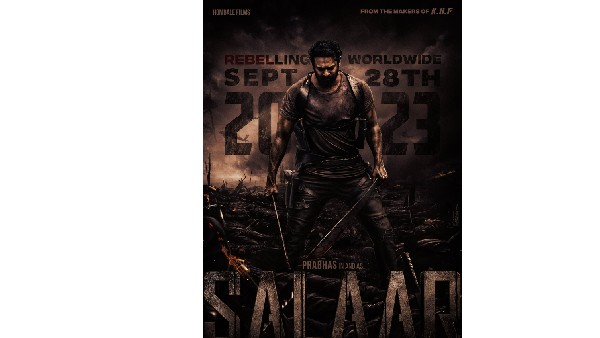 Prabhas Salaar Movie Unit Announces New Release Date Prabhas Salaar Movie Unit Announces New Release Date