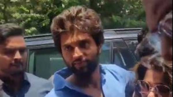 vijay devarakonda liger team at hyderabad peddamma thalli temple vijay devarakonda liger team at hyderabad peddamma thalli temple