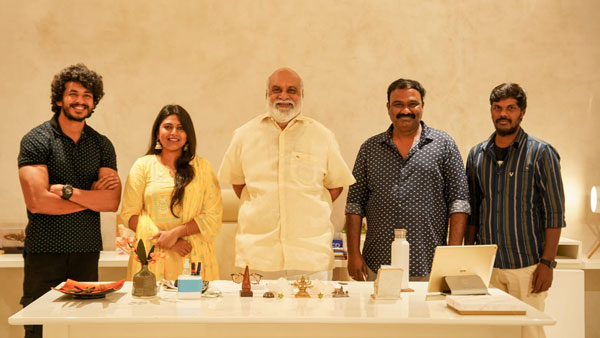 Director K Raghavendra Rao appreciates Panchatantra Kathalu movie Director K Raghavendra Rao appreciates Panchatantra Kathalu movie