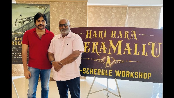 Pawan Kalyan Participates in Harihara Veeramallu Workshop Pawan Kalyan Participates in Harihara Veeramallu Workshop