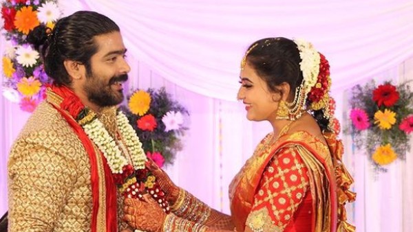 తన భార్య కళ్లు గెస్ చేయాలని..