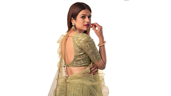 Shraddha Das: హాఫ్ సారీలో శ్రద్ధా దాస్.. అయిన దాగని అందాలు