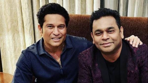 Sachin Tendulkar meeting with AR Rahman: Photo goes viral Sachin Tendulkar meeting with AR Rahman: Photo goes viral