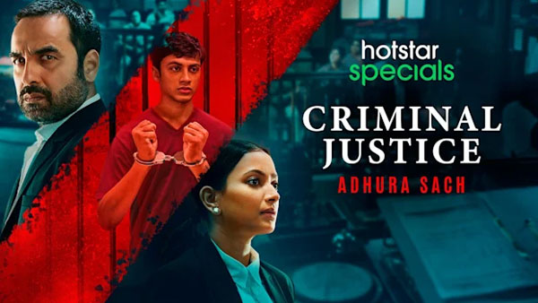 రెండో స్థానంలో క్రిమినల్ జస్టీస్: అధుర సచ్ (Criminal Justice: Adhura Sach)