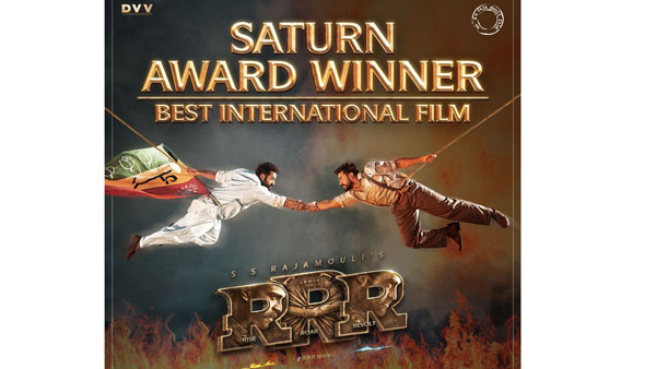 RRR సాటర్న్ అవార్డు