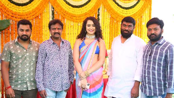 Actress Apsara Ranis Talakona movie on sets with Big Bang Actress Apsara Ranis Talakona movie on sets with Big Bang