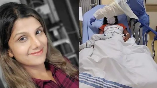 రోడ్డు ప్రమాదానికి గురైన కారు