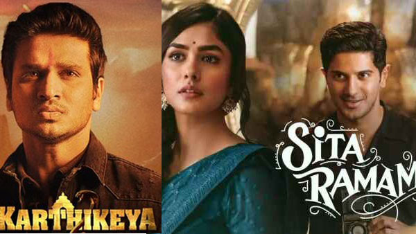 Karthikeya 2 and sita ramam movie first time trp rating update Karthikeya 2 and sita ramam movie first time trp rating update