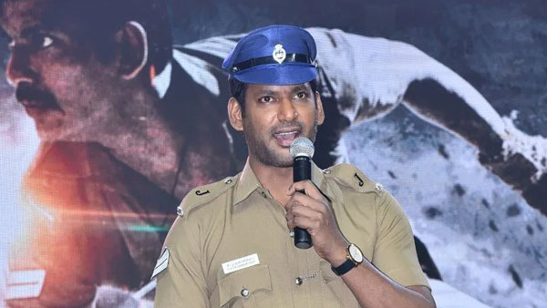 లాఠీతో వచ్చేసిన హీరో విశాల్