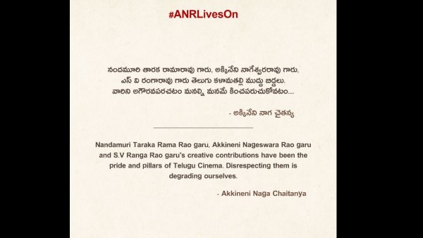 అక్కినేని హీరోల రియాక్షన్