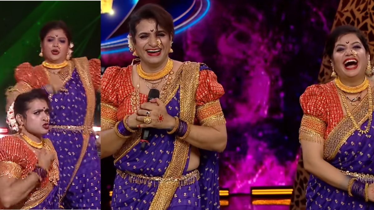 అమ్మాయిగా మారిన నటరాజ్ మాస్టర్.. స్టేజీపైనే అతనితో టైట్ హగ్గులు, ఘాటు